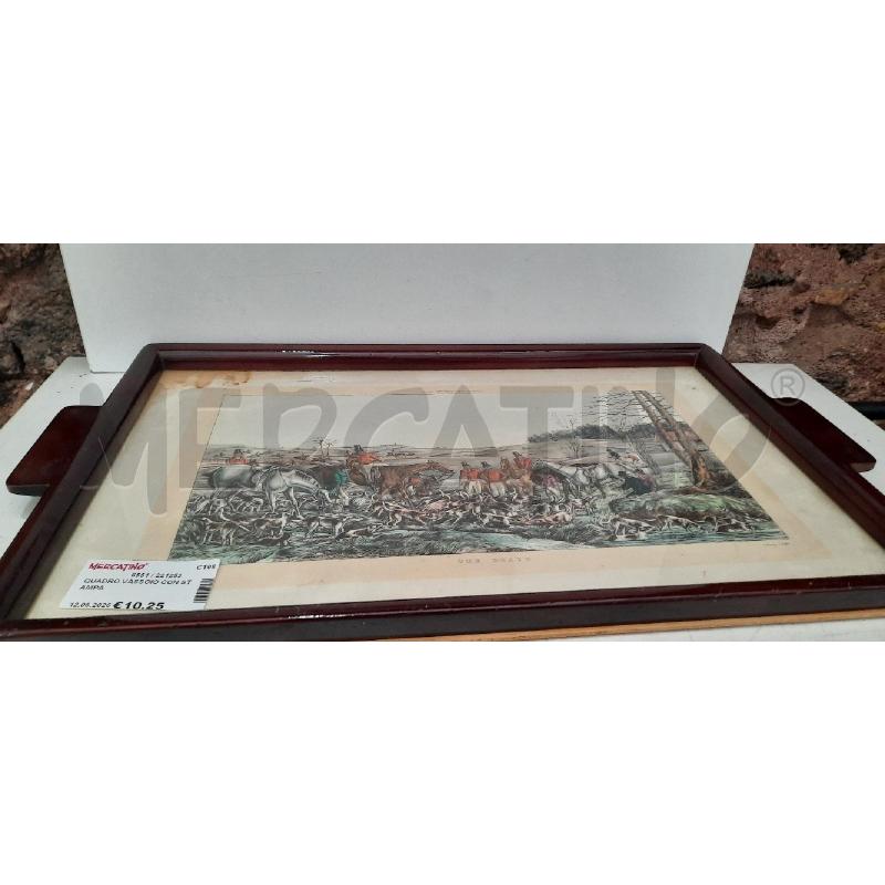 QUADRO VASSOIO CON STAMPA | Mercatino dell'Usato Catania stazione centrale 3