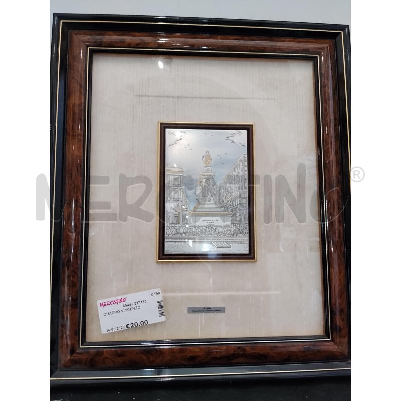 QUADRO VINCENZO | Mercatino dell'Usato Catania stazione centrale 1