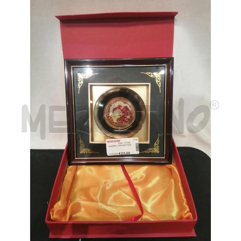 QUADRO  CON PIATTINO | Mercatino dell'Usato Catania stazione centrale 1