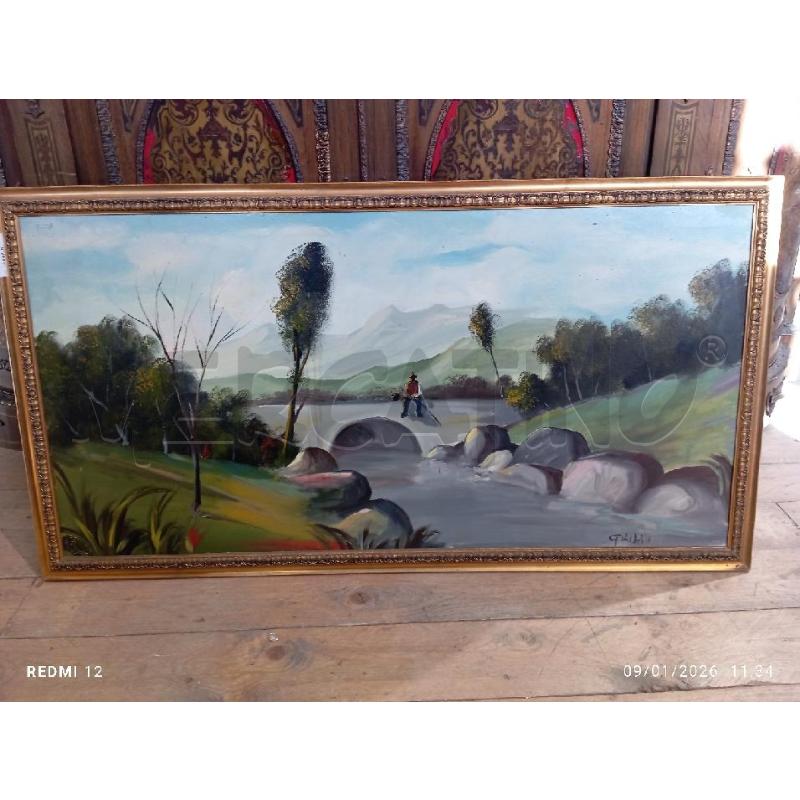 QUADRO  OLIO SU TELA | Mercatino dell'Usato Catania stazione centrale 1