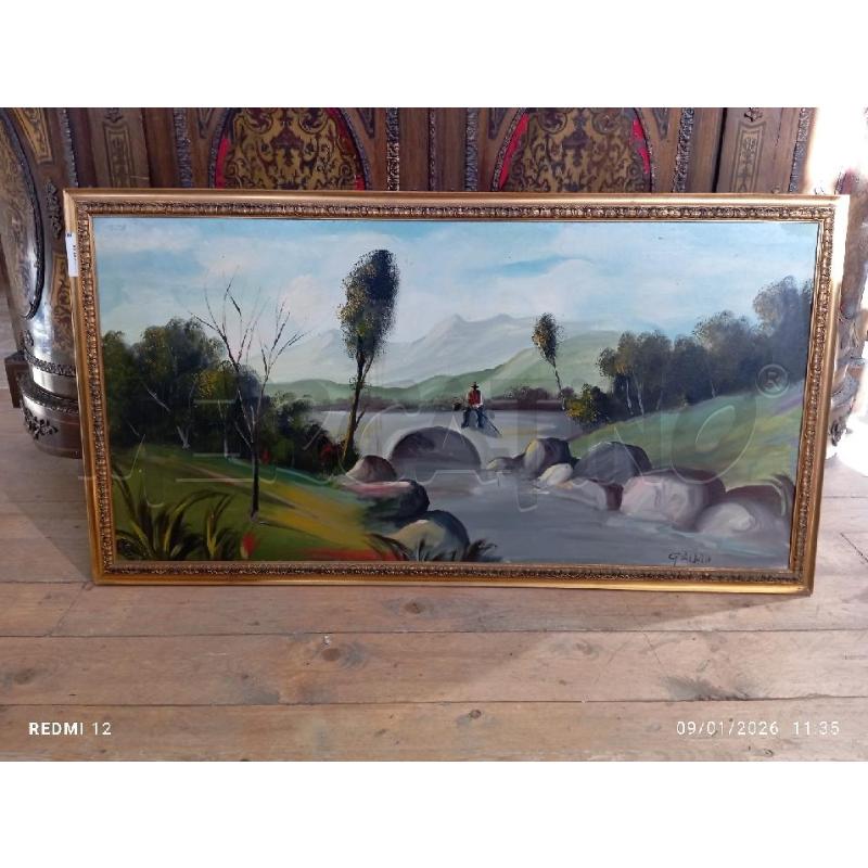 QUADRO  OLIO SU TELA | Mercatino dell'Usato Catania stazione centrale 2