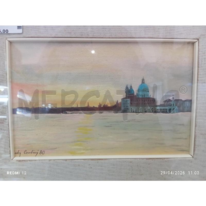 QUADRO  OLIO SU TELA CANDIANI | Mercatino dell'Usato Catania stazione centrale 3