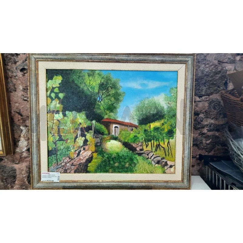 QUADRO  PAESAGGIO CAMPAGNA LA SPINA | Mercatino dell'Usato Catania stazione centrale 1