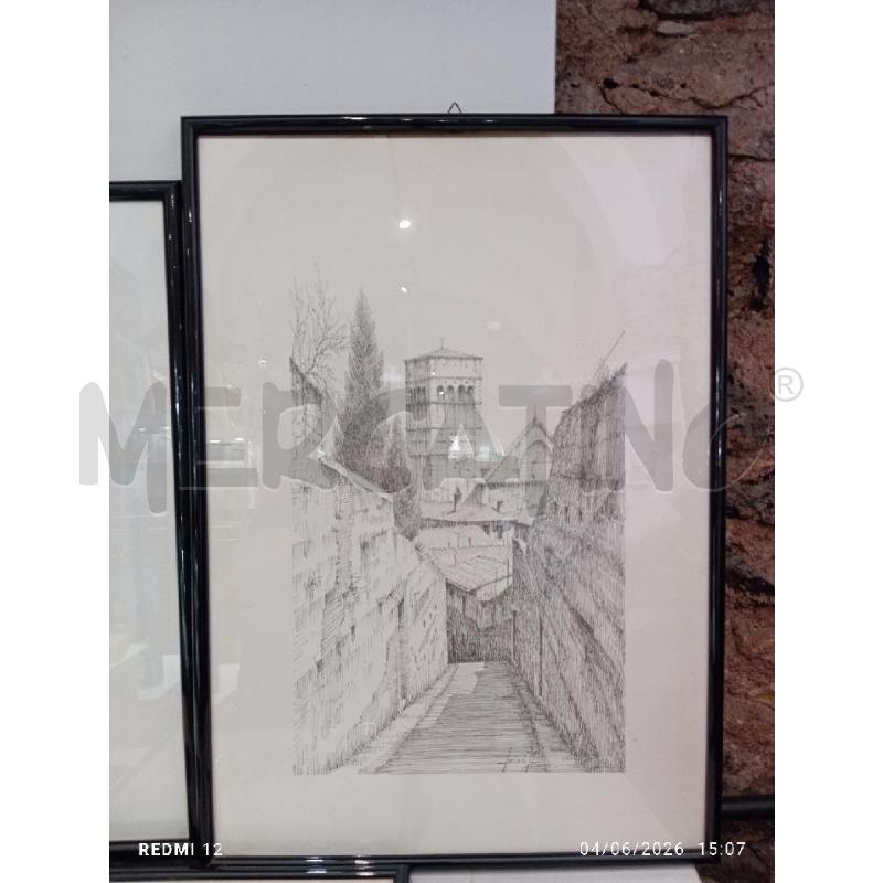 QUADRO  PZ 3 CORNICE NERA | Mercatino dell'Usato Catania stazione centrale 3