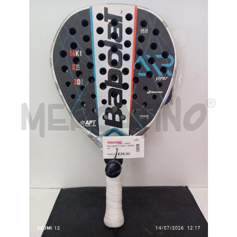 RACCHETTA PADEL BABOLAT | Mercatino dell'Usato Catania stazione centrale 1