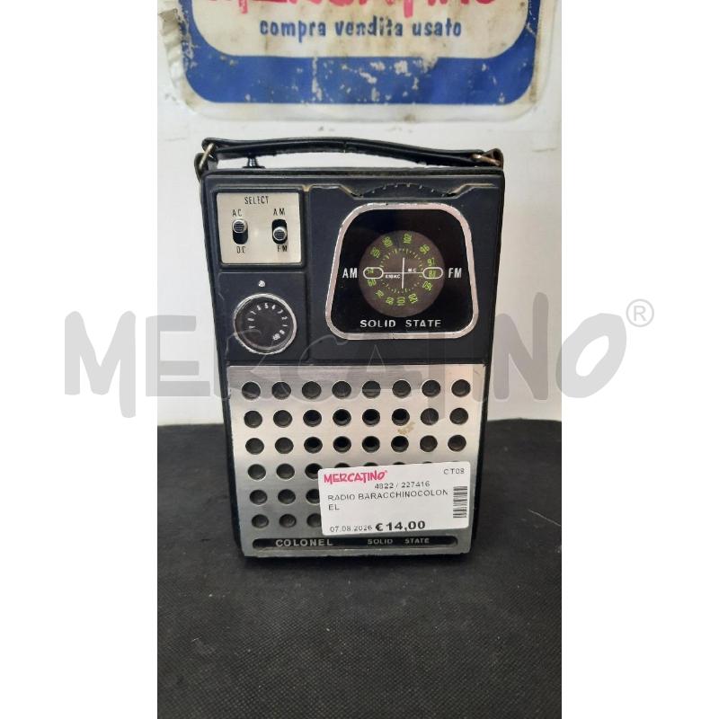 RADIO BARACCHINOCOLONEL | Mercatino dell'Usato Catania stazione centrale 3