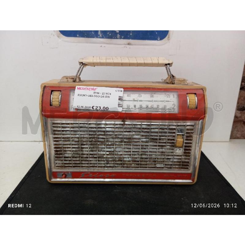 RADIO GELOSO DA RIV | Mercatino dell'Usato Catania stazione centrale 1