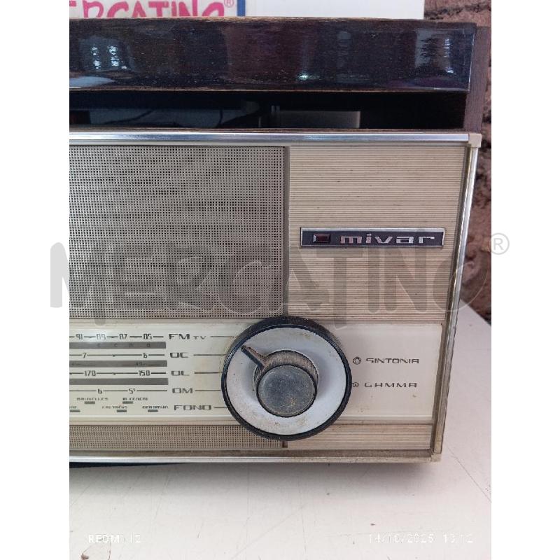 RADIO GIRADISCHI MIVAR | Mercatino dell'Usato Catania stazione centrale 2
