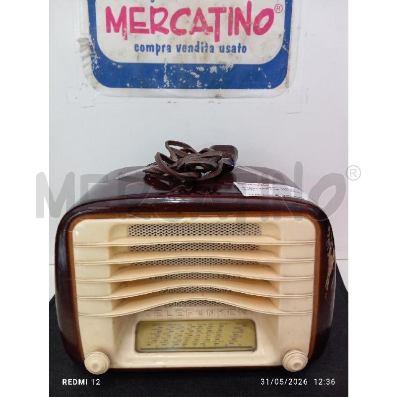 RADIO VINTAGE TELEFUNKEN | Mercatino dell'Usato Catania stazione centrale 1