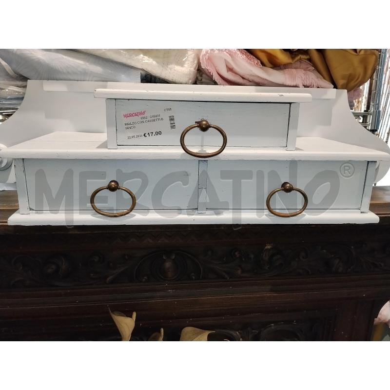 RIALZO CON CASSETTI BIANCO | Mercatino dell'Usato Catania stazione centrale 1
