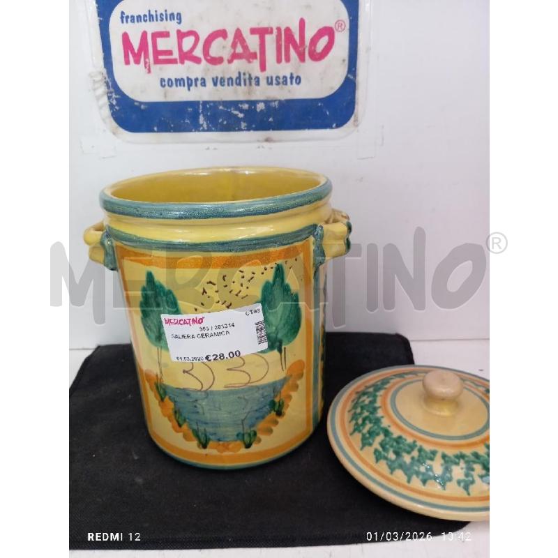SALIERA CERAMICA | Mercatino dell'Usato Catania stazione centrale 3