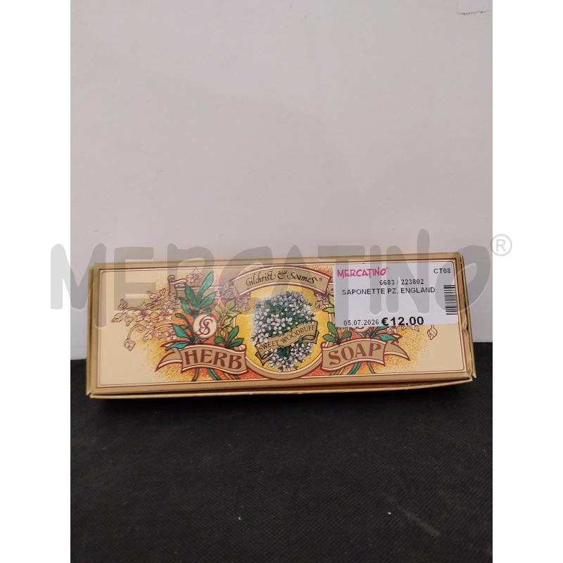 SAPONETTE PZ. ENGLAND | Mercatino dell'Usato Catania stazione centrale 1