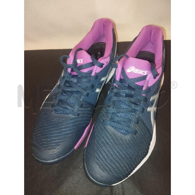 SCARPE DONNA ASICS BLU E VIOLA | Mercatino dell'Usato Catania stazione centrale 5