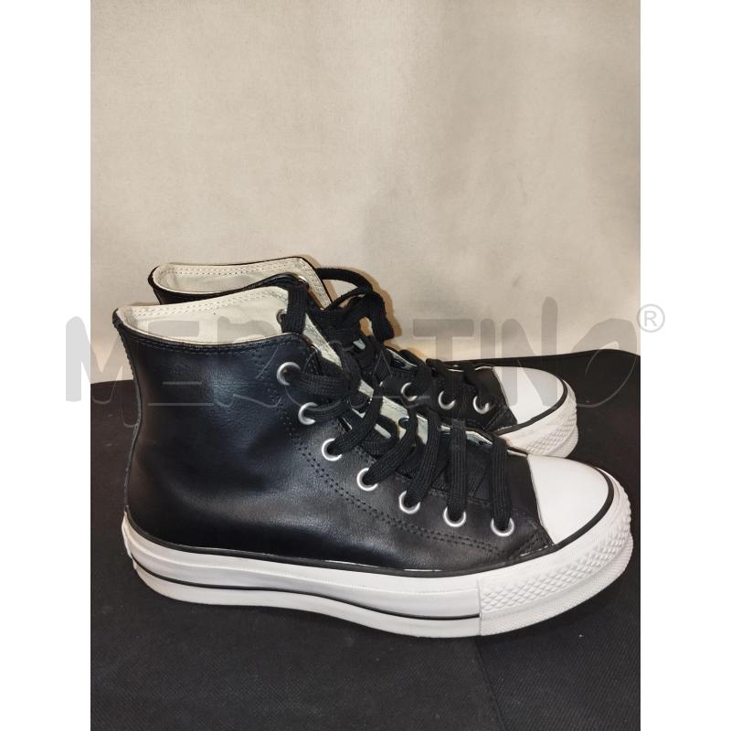 SCARPE DONNA CONVERSE ALL STAR PLATFORM NERA | Mercatino dell'Usato Catania stazione centrale 2