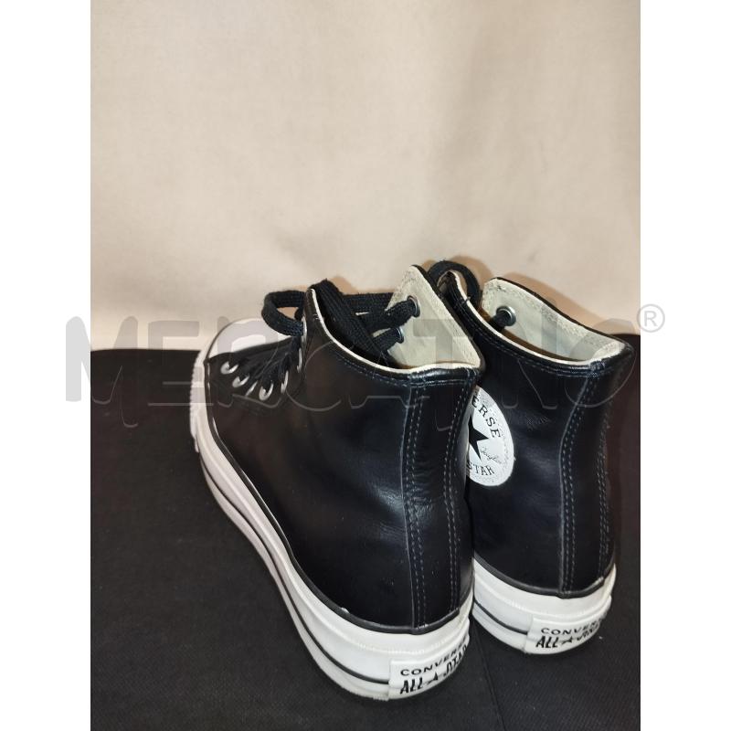 SCARPE DONNA CONVERSE ALL STAR PLATFORM NERA | Mercatino dell'Usato Catania stazione centrale 3