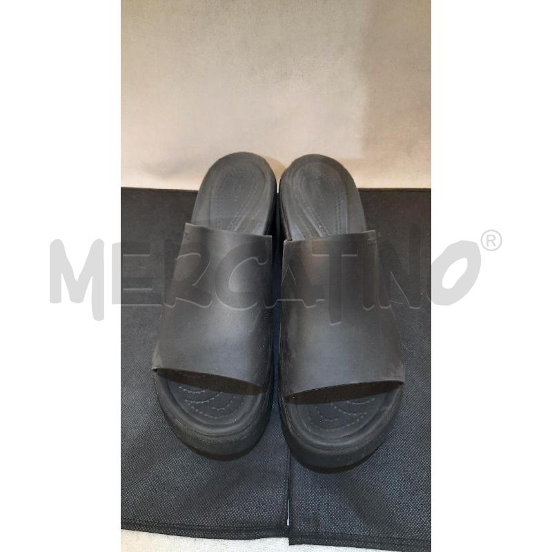 SCARPE DONNA CROCS NERE  | Mercatino dell'Usato Catania stazione centrale 1