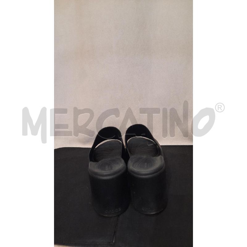 SCARPE DONNA CROCS NERE  | Mercatino dell'Usato Catania stazione centrale 3