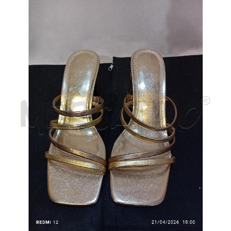 SCARPE DONNA DORATE PARFOIS  | Mercatino dell'Usato Catania stazione centrale 1