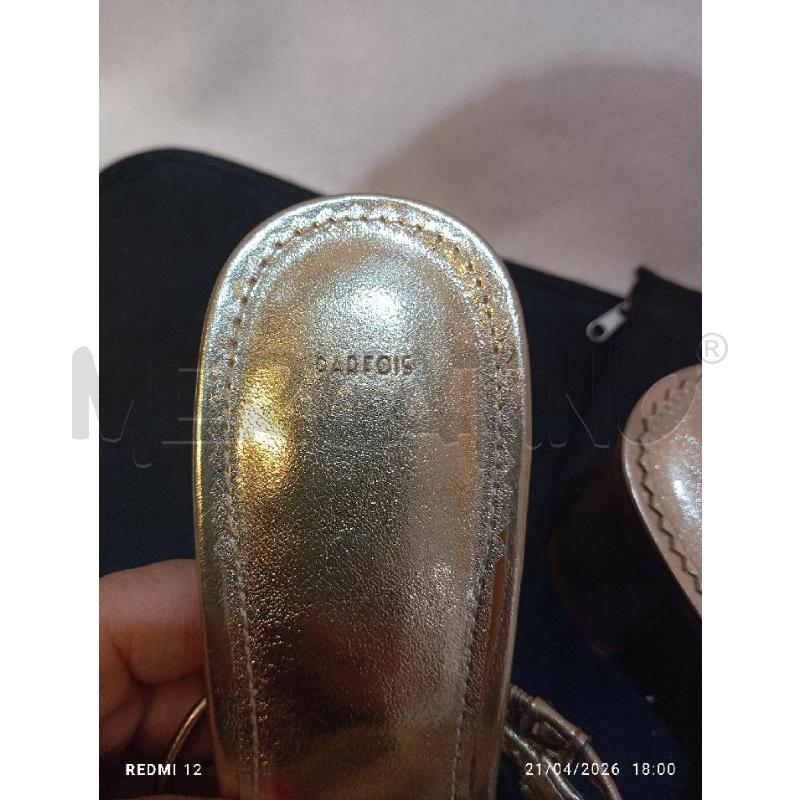 SCARPE DONNA DORATE PARFOIS  | Mercatino dell'Usato Catania stazione centrale 4