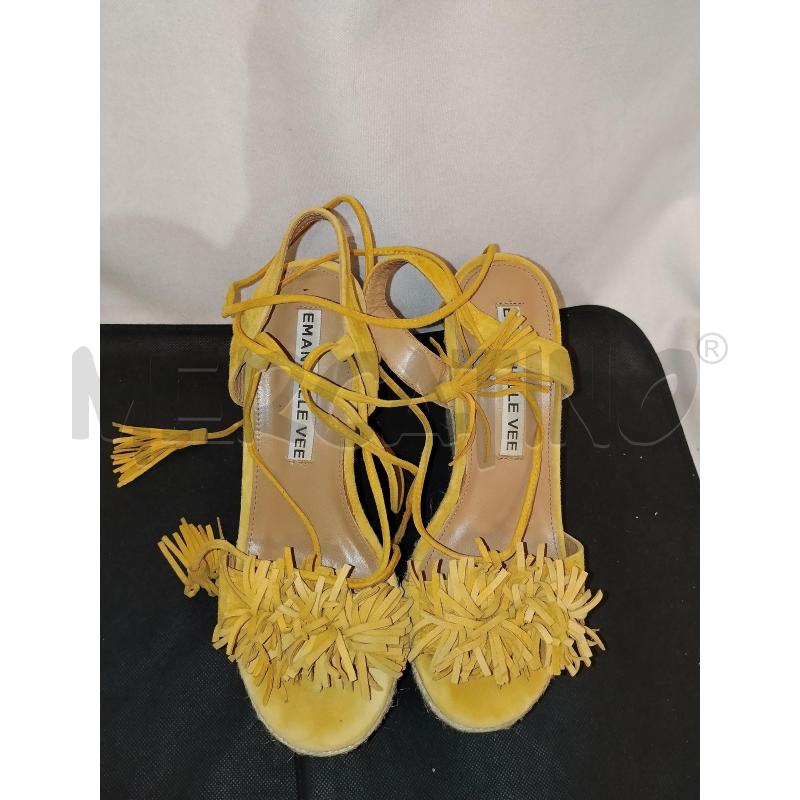 SCARPE DONNA EMANUELLE GIALLA | Mercatino dell'Usato Catania stazione centrale 1