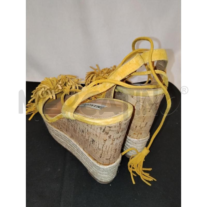 SCARPE DONNA EMANUELLE GIALLA | Mercatino dell'Usato Catania stazione centrale 3