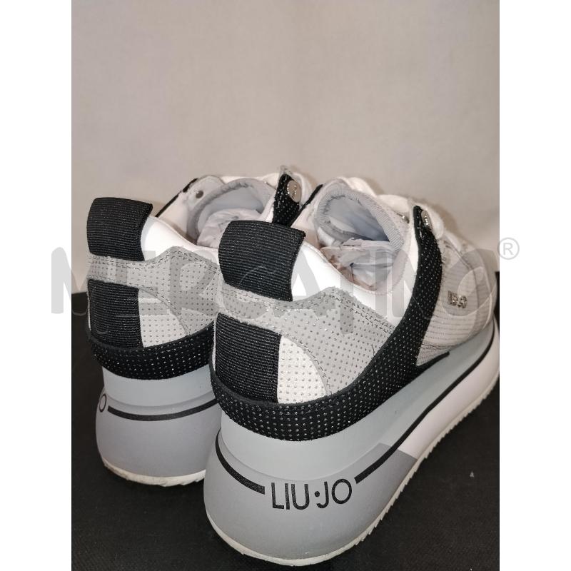 SCARPE DONNA LIUJO GRIGIA BIANCA E NERA LUREX | Mercatino dell'Usato Catania stazione centrale 4