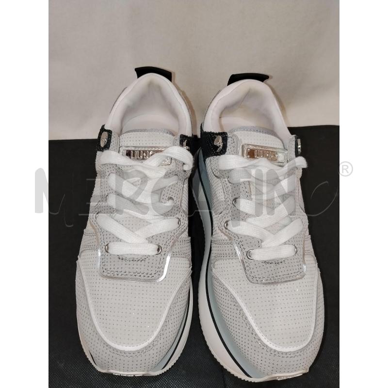 SCARPE DONNA LIUJO GRIGIA BIANCA E NERA LUREX | Mercatino dell'Usato Catania stazione centrale 5