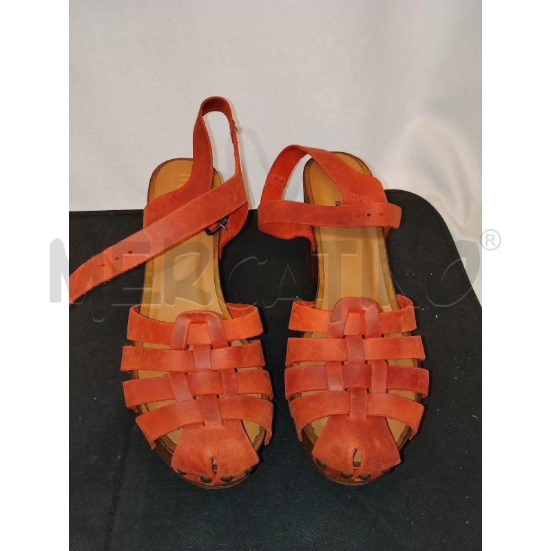 SCARPE DONNA MEG ARANCIONE  | Mercatino dell'Usato Catania stazione centrale 1