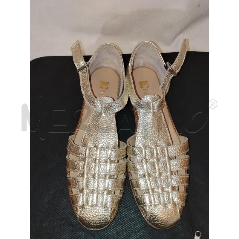 SCARPE DONNA PASCUCCI DORATE | Mercatino dell'Usato Catania stazione centrale 1
