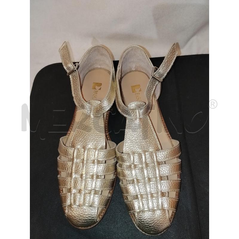 SCARPE DONNA PASCUCCI DORATE | Mercatino dell'Usato Catania stazione centrale 4