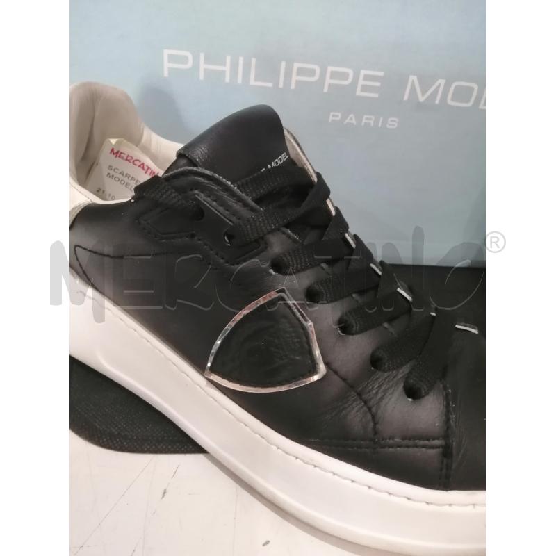 SCARPE DONNA PHILIPPE MODEL  NERE | Mercatino dell'Usato Catania stazione centrale 4