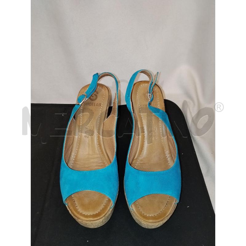 SCARPE DONNA SHOELAB TURCHESE | Mercatino dell'Usato Catania stazione centrale 1