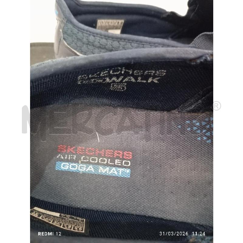 SCARPE DONNA SKECHERS BLU  | Mercatino dell'Usato Catania stazione centrale 3