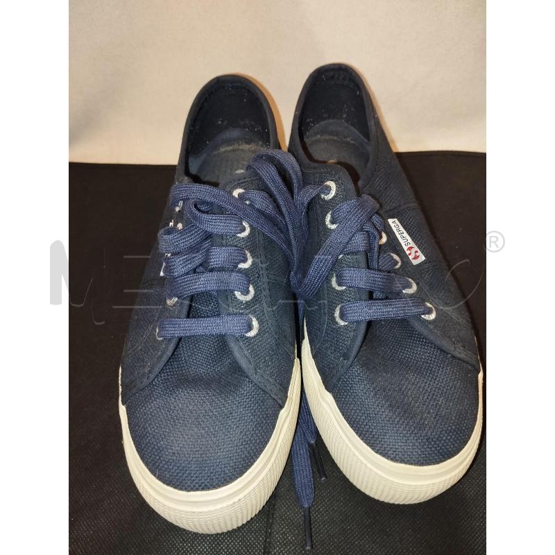 SCARPE DONNA SUPERGA BLU | Mercatino dell'Usato Catania stazione centrale 1