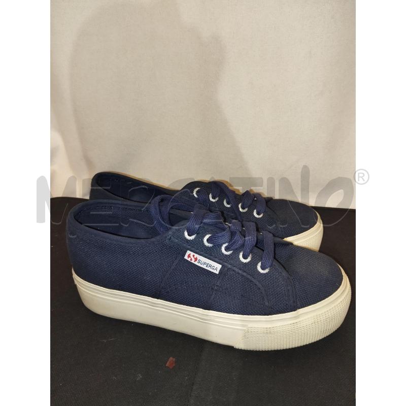 SCARPE DONNA SUPERGA BLU | Mercatino dell'Usato Catania stazione centrale 2