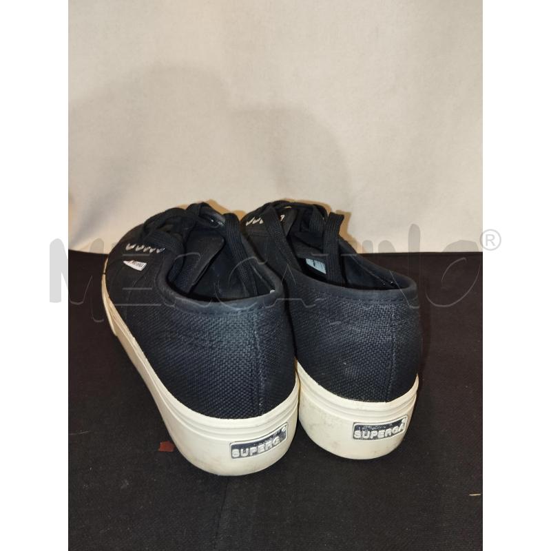 SCARPE DONNA SUPERGA NERE  | Mercatino dell'Usato Catania stazione centrale 3