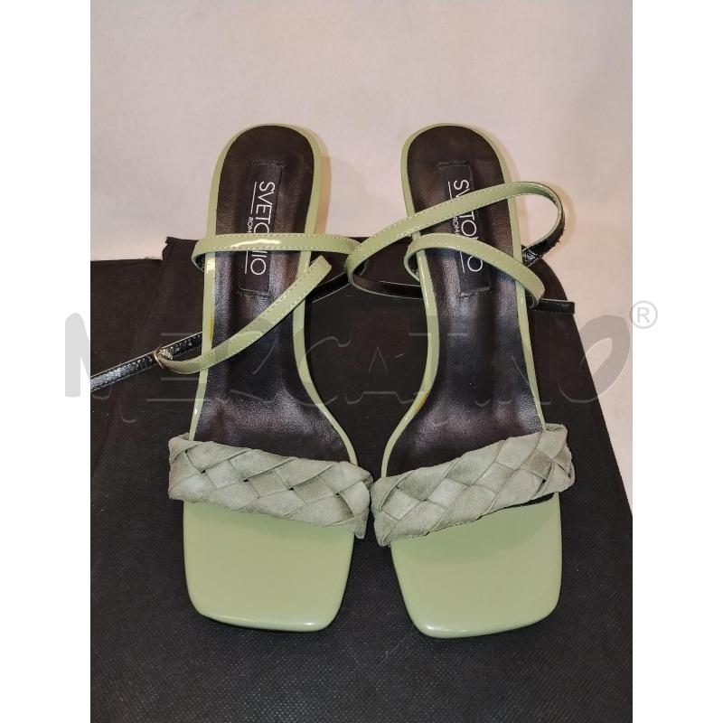 SCARPE DONNA SVETONIO VERDE | Mercatino dell'Usato Catania stazione centrale 1