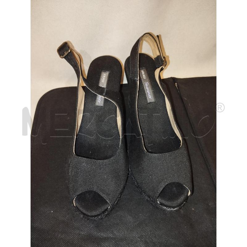 SCARPE DONNA  FRAU NERE | Mercatino dell'Usato Catania stazione centrale 3