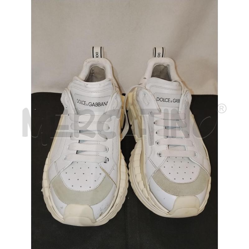 SCARPE UOMO DOLCE&GABBANA BIANCA DA RIVEDERE | Mercatino dell'Usato Catania stazione centrale 1