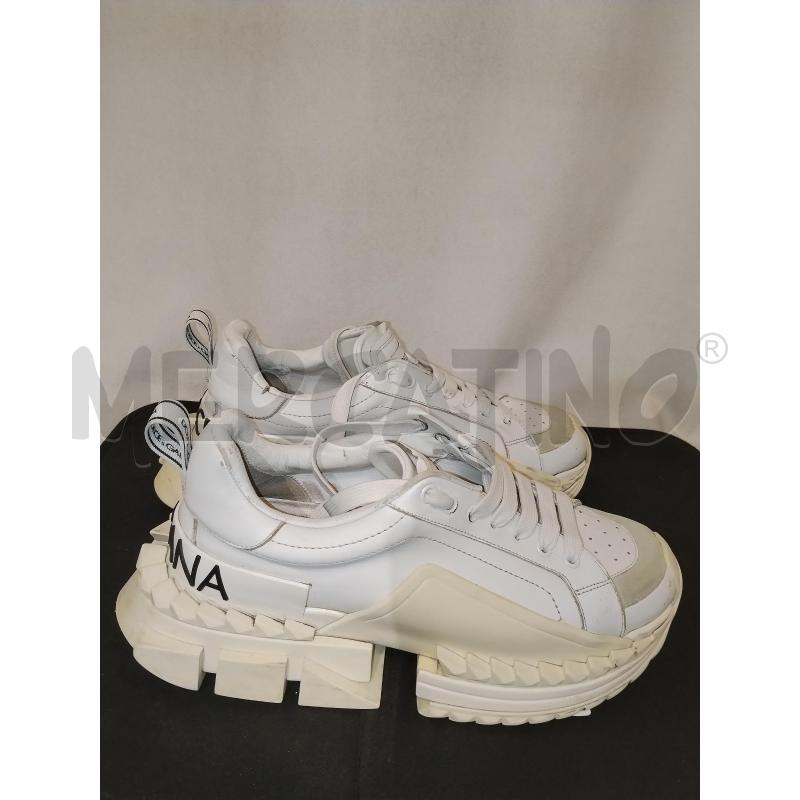 SCARPE UOMO DOLCE&GABBANA BIANCA DA RIVEDERE | Mercatino dell'Usato Catania stazione centrale 2