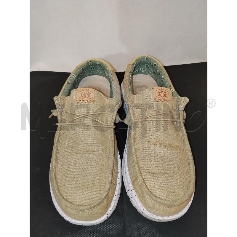 SCARPE UOMO HEI DUDE BEIGE  | Mercatino dell'Usato Catania stazione centrale 1