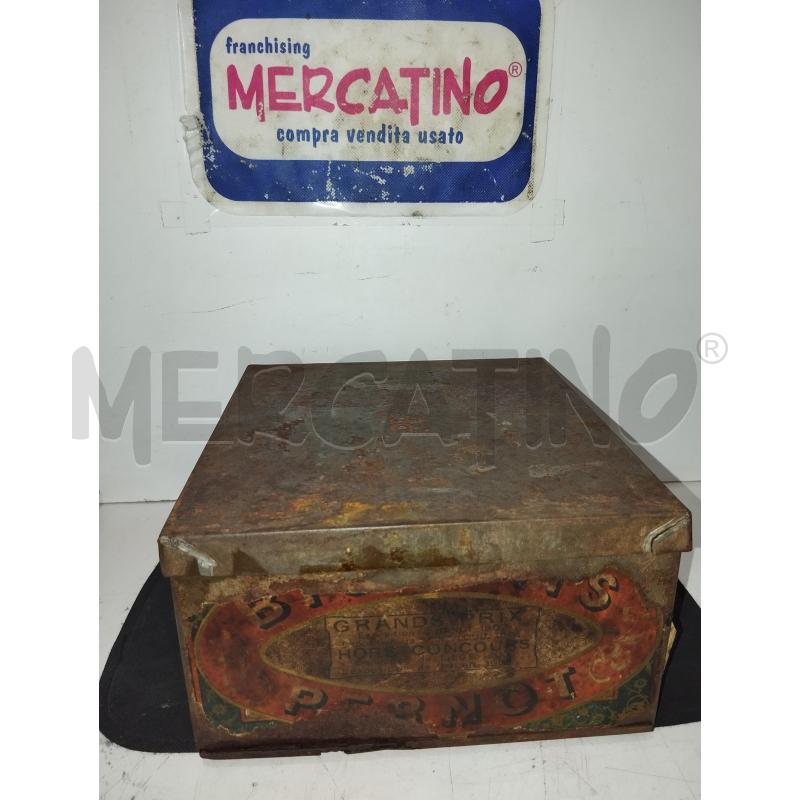 SCATOLA LATTA BISCOTTI PERNOT  | Mercatino dell'Usato Catania stazione centrale 2