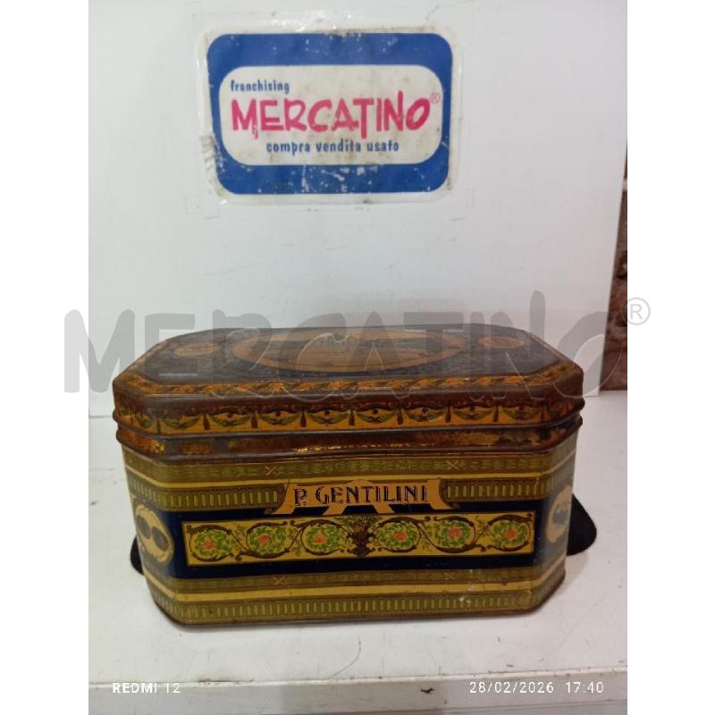 SCATOLA LATTA GENTILINI | Mercatino dell'Usato Catania stazione centrale 1