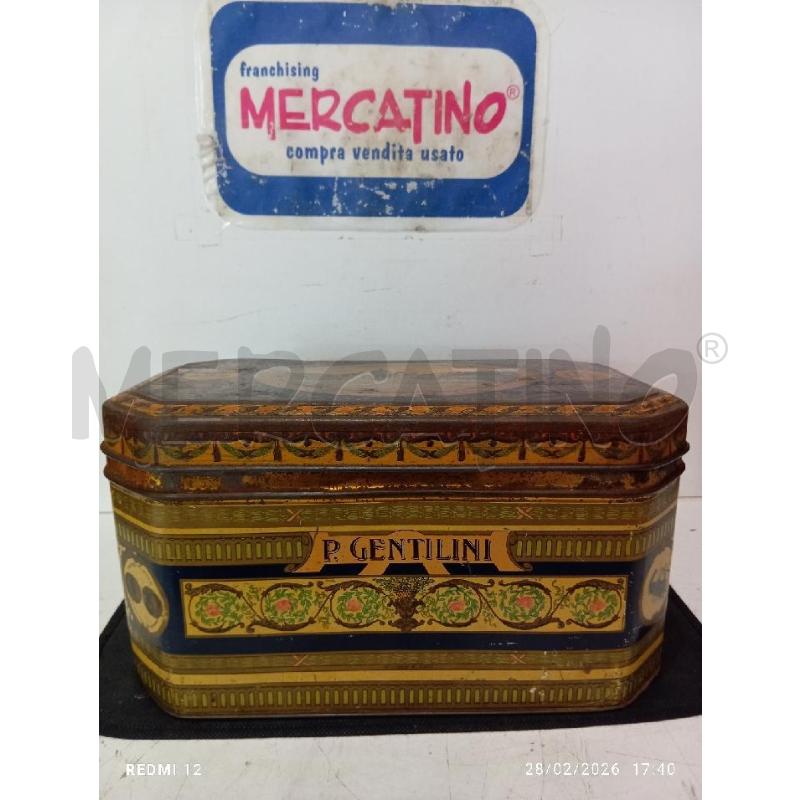SCATOLA LATTA GENTILINI | Mercatino dell'Usato Catania stazione centrale 3