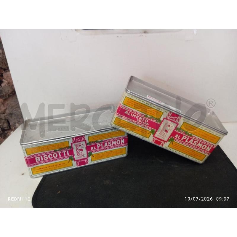 SCATOLE PLASMON COPPIA | Mercatino dell'Usato Catania stazione centrale 1
