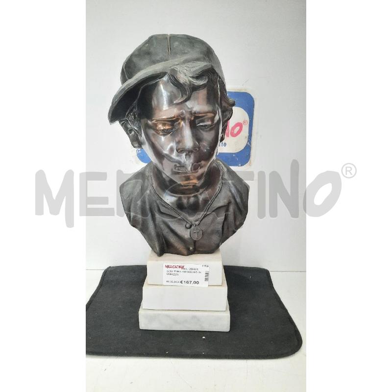 SCULTURA ANTIMONIO SCUGNIZZO | Mercatino dell'Usato Catania stazione centrale 1