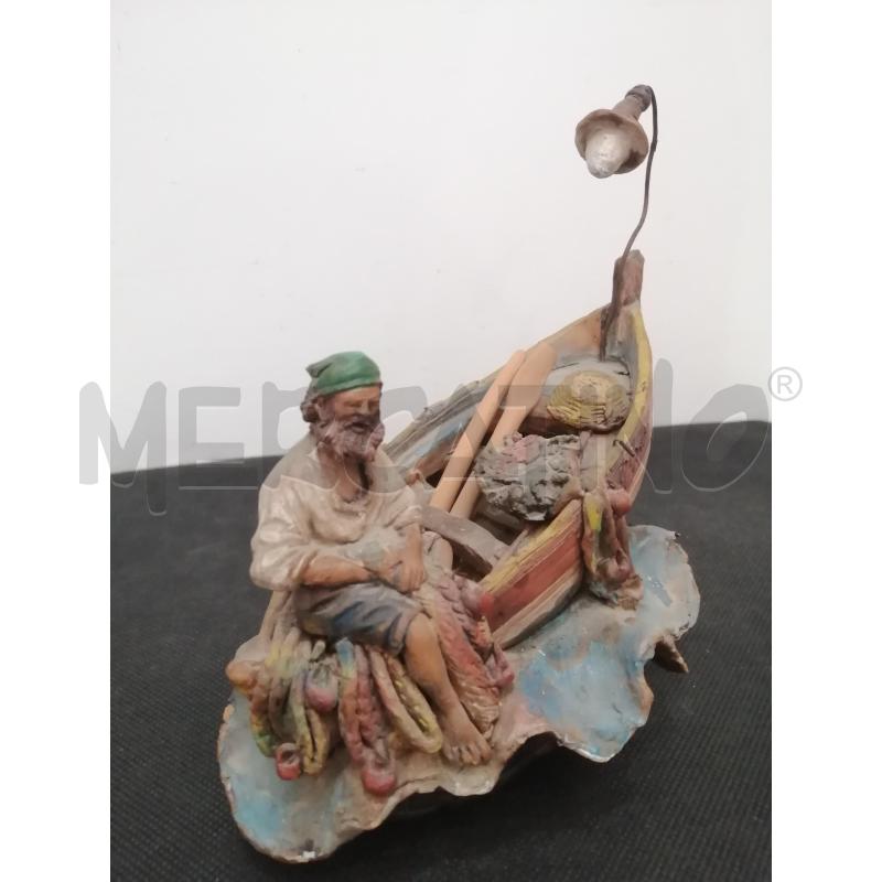 SCULTURA BARCA CALTAGIRONE | Mercatino dell'Usato Catania stazione centrale 2