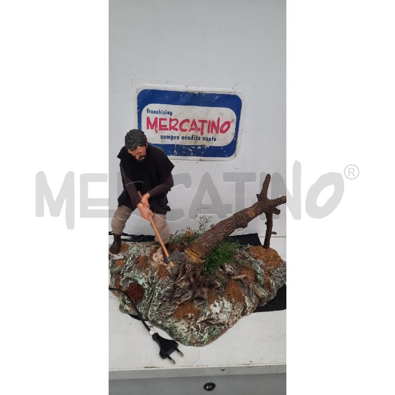 SCULTURA BOSCAIOLO AUTOMA | Mercatino dell'Usato Catania stazione centrale 1