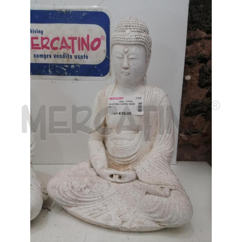 SCULTURA COPPIA  BUDDHA  | Mercatino dell'Usato Catania stazione centrale 3
