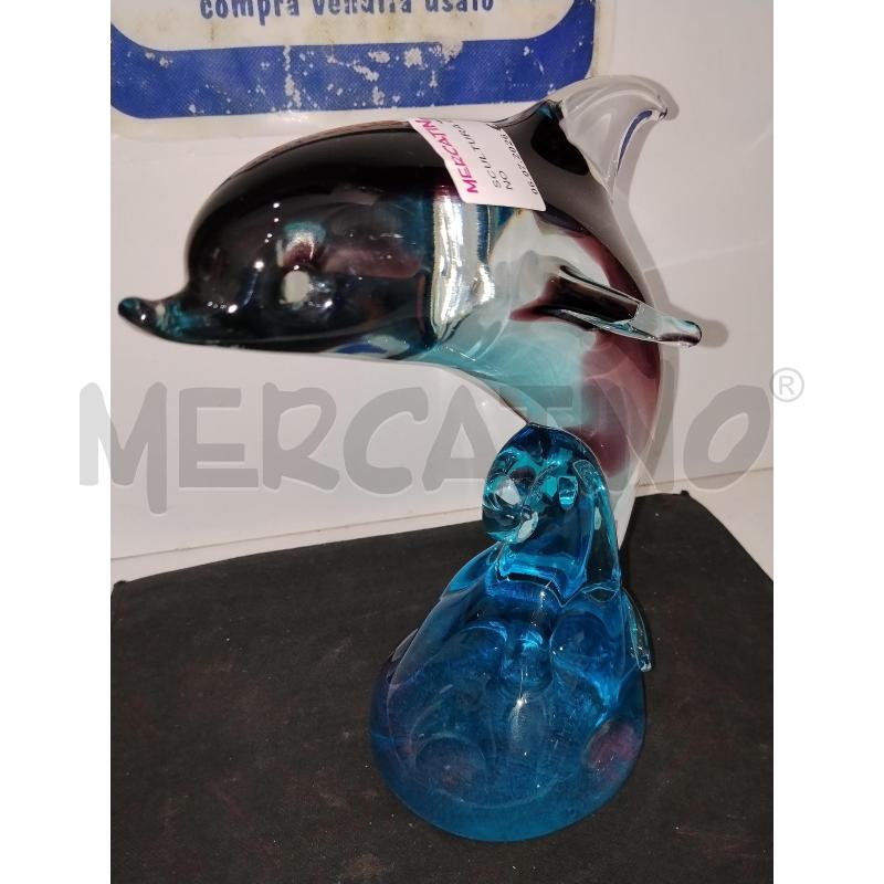SCULTURA DELFINO MURANO | Mercatino dell'Usato Catania stazione centrale 4